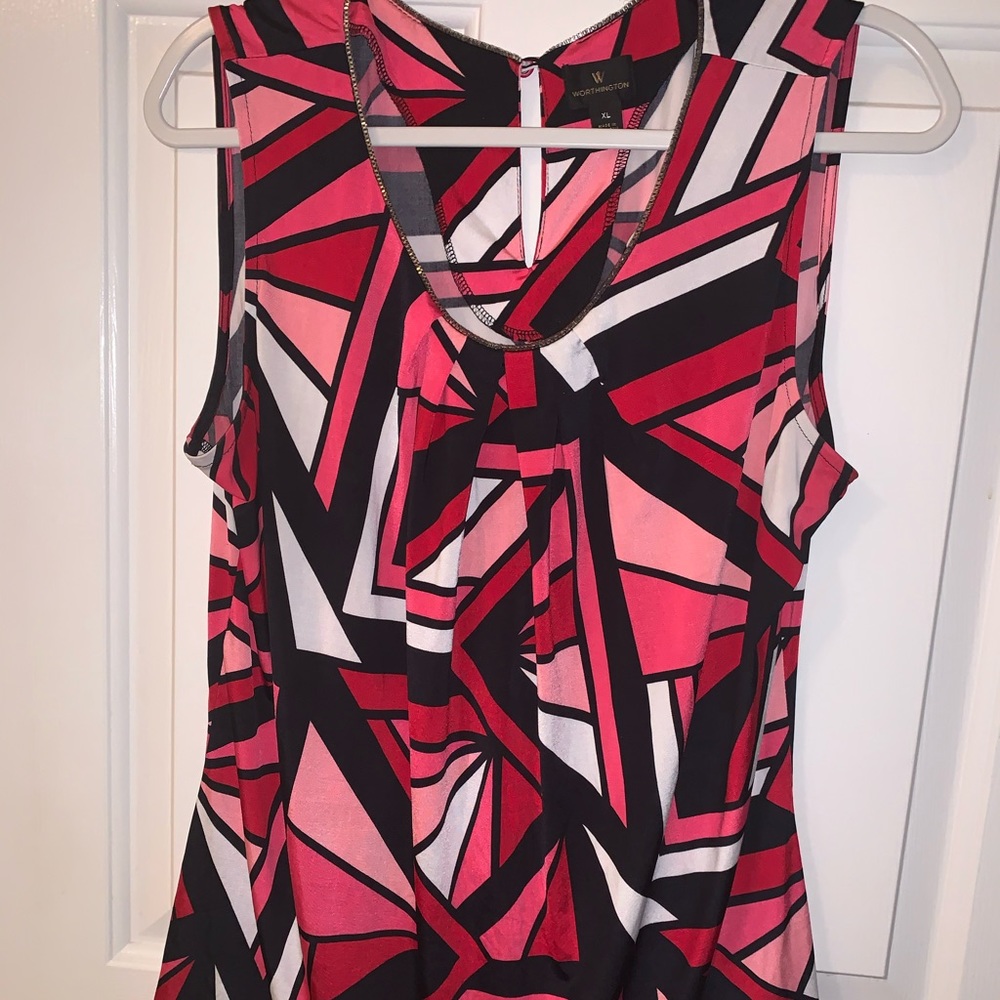 Worthington sleeveless women’s blouse
